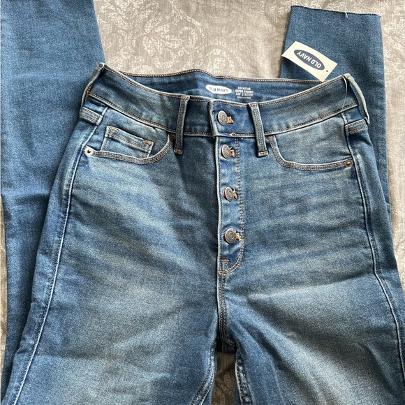 Old Navy Classic Blue Jeans high waisted - Picture 1 of 8